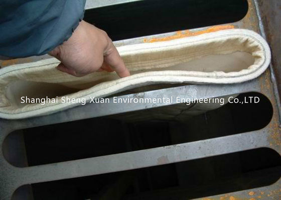 Acrylic Scrim 125 Degree Dust Collector Filter Bags DN 150x 6000 mm