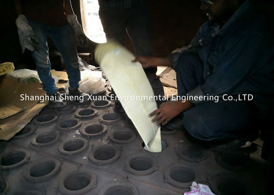 4.0m2 PTFE που ντύνει τις ξηρές τσάντες φίλτρων συλλεκτών σκόνης GCP